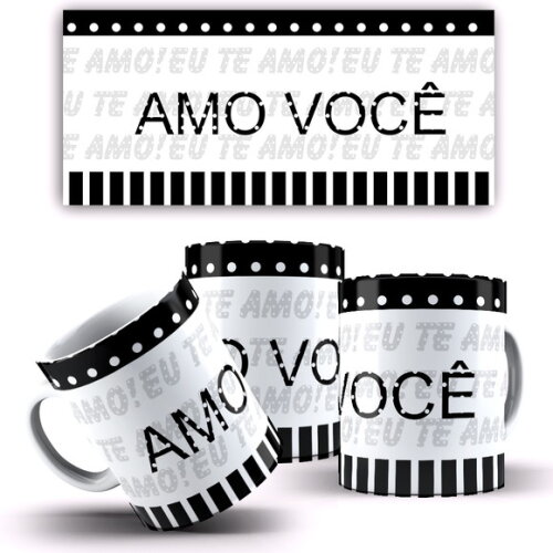 Caneca Personalizada Amo Você Te Amo!!!