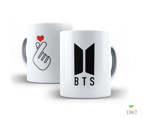 Caneca Personalizada Banda Bts Kpop #2