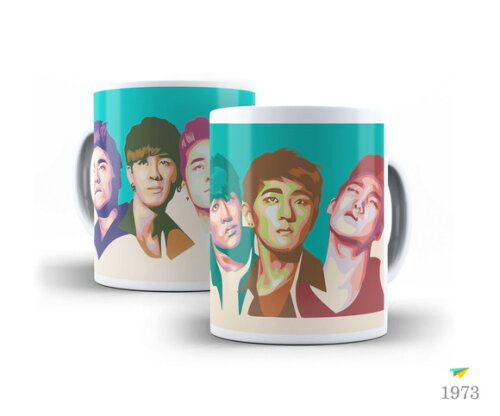 Caneca Personalizada Banda Bts Kpop #8