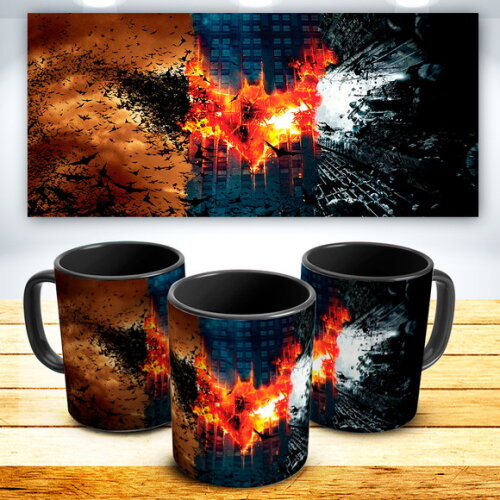 Caneca Personalizada Batman+Chinelo+Almochaveiro+Brinde #1
