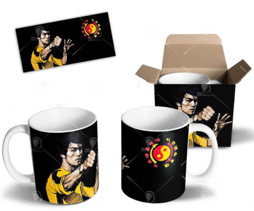 Caneca Personalizada Bruce Lee -Mod 001