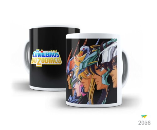 Caneca Personalizada Cavaleiros do Zodíaco #1