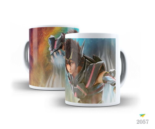 Caneca Personalizada Cavaleiros do Zodíaco Saint Saya #1