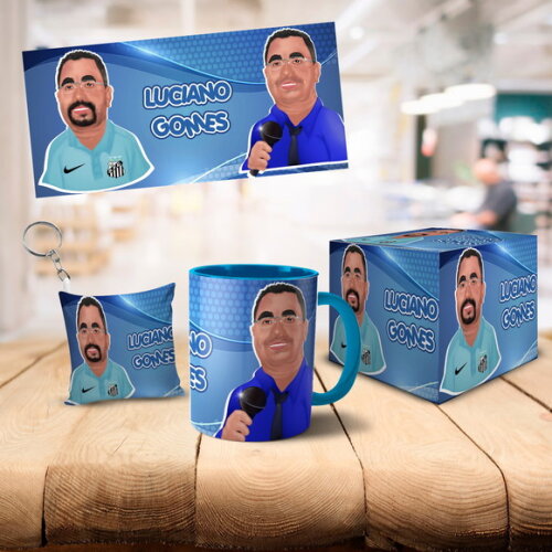 Caneca Personalizada com Caricatura Profissional+Kit!!#2