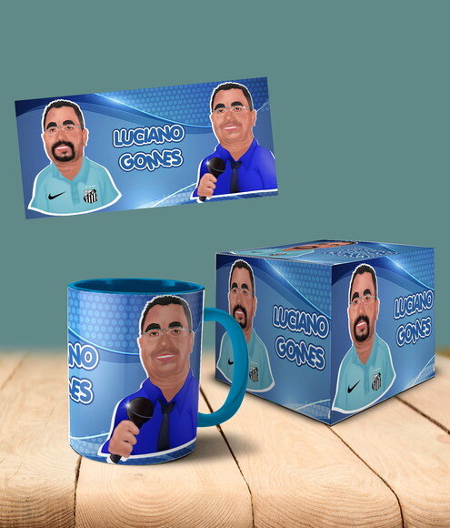 Caneca Personalizada com Caricatura Profissional+Kit!!#2