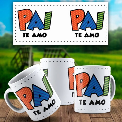 Caneca Personalizada DIa dos Pais Presente + Caixinha #4