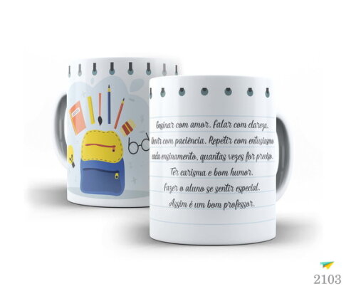 Caneca Personalizada Dia Dos Professores 10 unidades