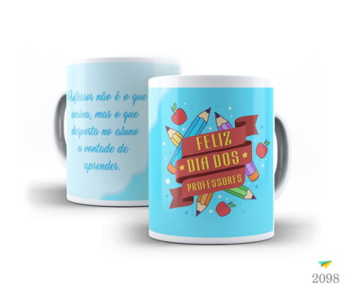 Caneca Personalizada Dia Dos Professores 10 unidades