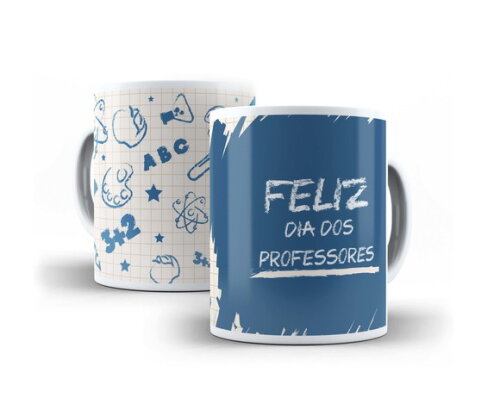 Caneca Personalizada Dia Dos Professores 10 unidades