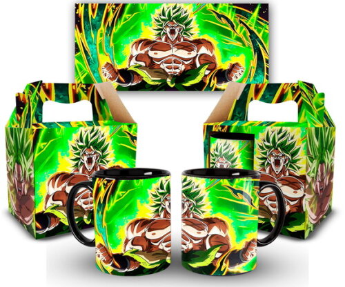 Caneca Personalizada Dragon Ball Super Broly + Caixinha #25!