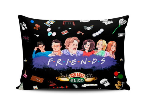 Caneca Personalizada e Almofada Série Friends com Nome