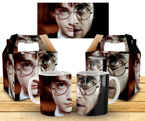 Caneca Personalizada Filme Harry Potter + Caixinha #1