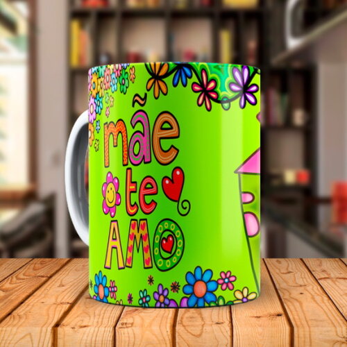 Caneca Personalizada Florida Mãe Te Amo