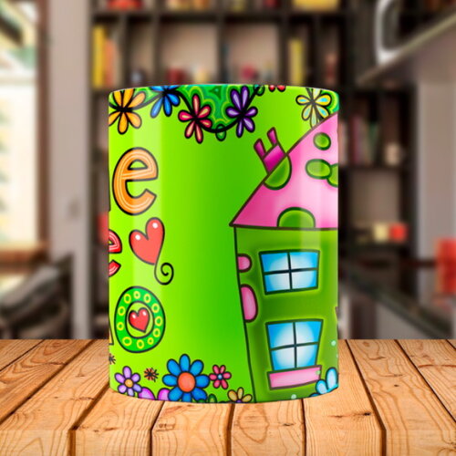 Caneca Personalizada Florida Mãe Te Amo
