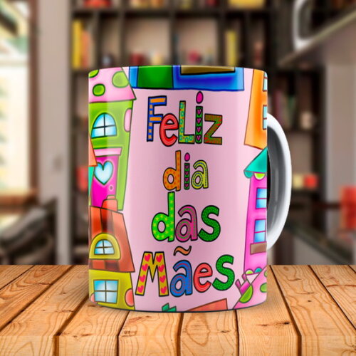 Caneca Personalizada Florida Feliz dia das Mães