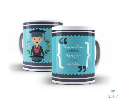 Caneca Personalizada Formatura Faculdade 2019 + Caxinha #07