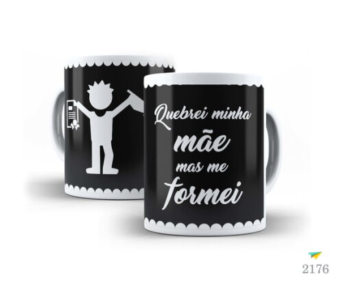 Caneca Personalizada Formatura Faculdade 2019 + Caxinha #16