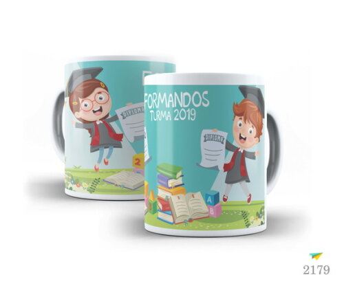 Caneca Personalizada Formatura Faculdade 2019 + Caxinha #19
