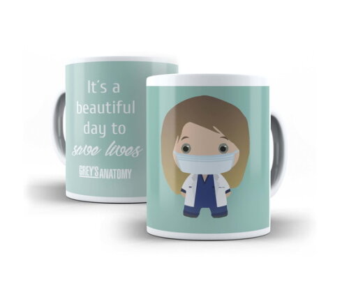 Caneca Personalizada Greys Anatomy #2