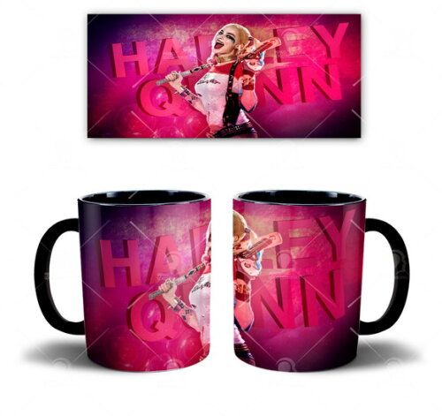 Caneca Personalizada Harley Quinn Aves de rapina