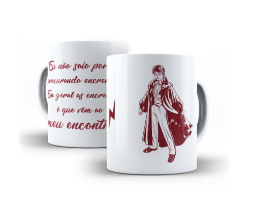 Caneca Personalizada Harry Potter + Caixinha #07