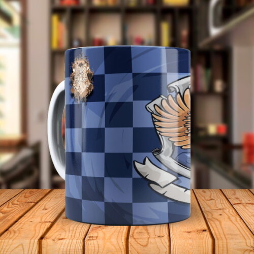 Caneca Personalizada Harry Potter Corvinal com Nome