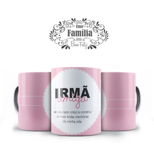 Caneca Personalizada Irmã Amiga