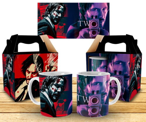 Caneca Personalizada John Wick + Caixinha !! Mod 006