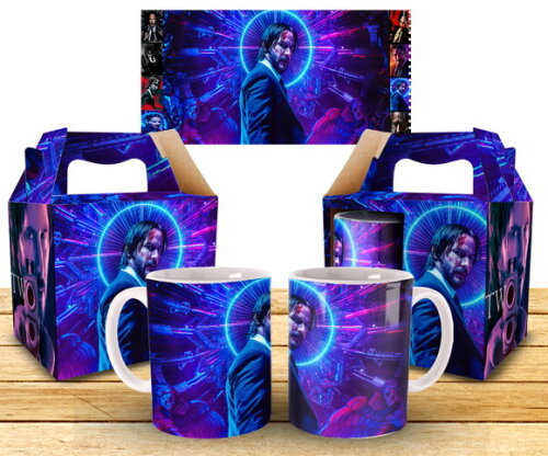 Caneca Personalizada John Wick + Caixinha !! Mod 003