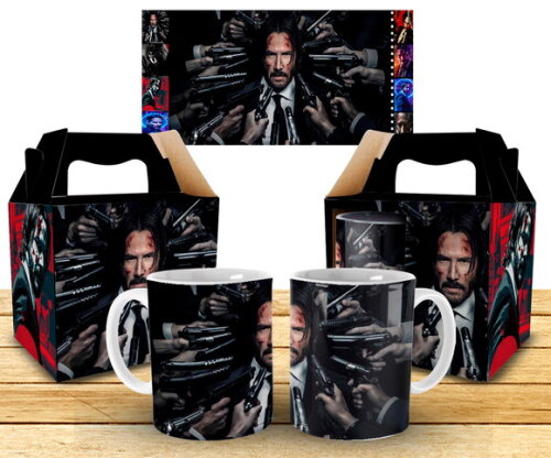 Caneca Personalizada John Wick + Caixinha !! Mod 001