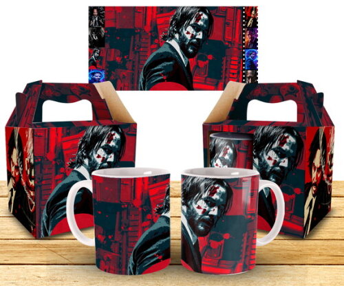 Caneca Personalizada John Wick + Caixinha !! Mod 004