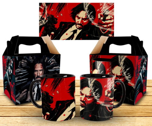 Caneca Personalizada John Wick + Caixinha !Mega Oferta!!#2.1