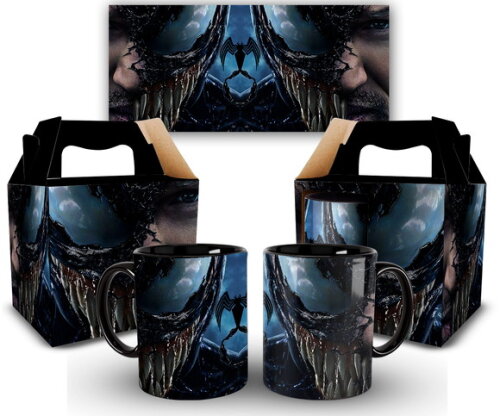 Caneca Personalizada Marvel Venom + Caixinha!!! 1 unidade
