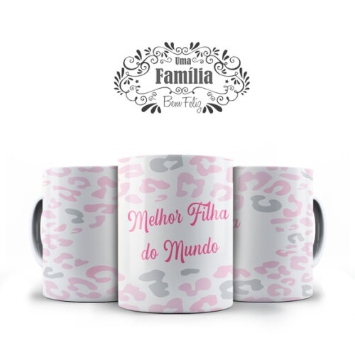 Caneca Personalizada Melhor Filha do Mundo