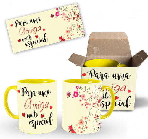 Caneca Personalizada Melhores amigas Para uma Amiga Especial