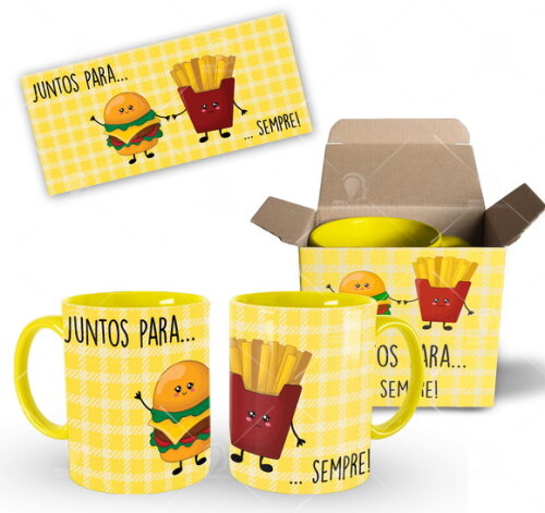 Caneca Personalizada Melhores amigas Juntos para Sempre