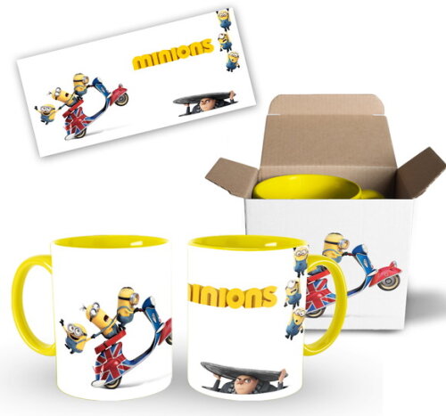 Caneca Personalizada Minions Meu Malvado Favorito -Mod 004