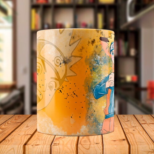 Caneca Personalizada Naruto com Nome
