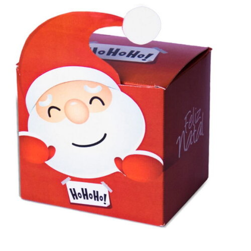 Caneca Personalizada Natal Papai Noel + Caixinha Noel mod 18