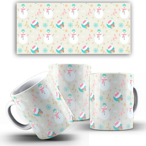 Caneca Personalizada Natal Papai Noel + Caixinha Noel mod 26