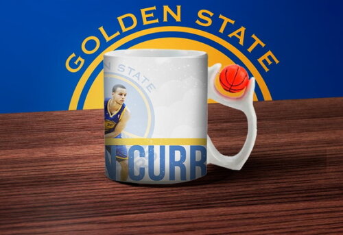 Caneca personalizada NBA Basquete Golden State Warriors #2.1