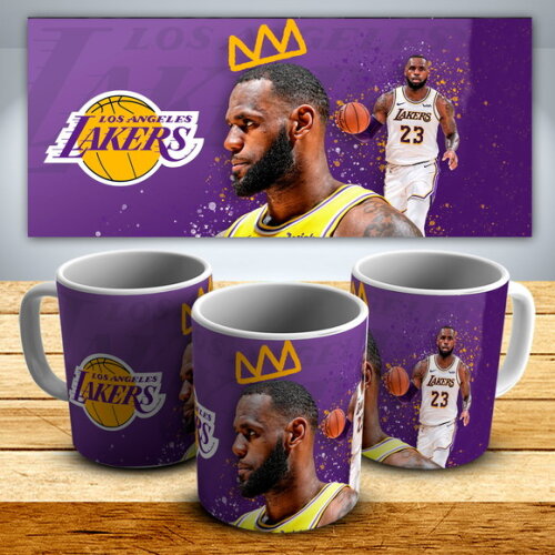 Caneca personalizada NBA Basquete Lebron James #1