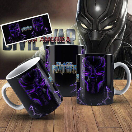 Caneca Personalizada Pantera Negra + Cx #1!!
