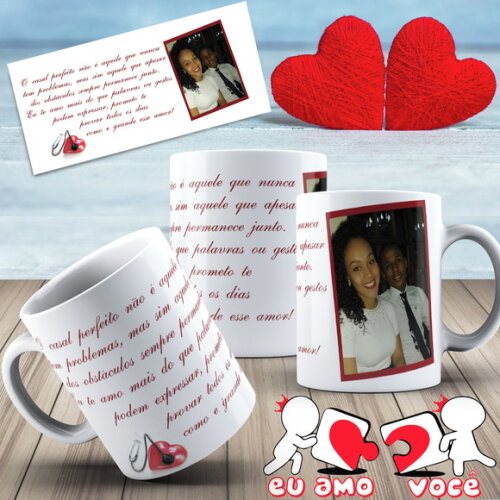 Caneca Personalizada para Namorados c\ sua foto+caixinha #2