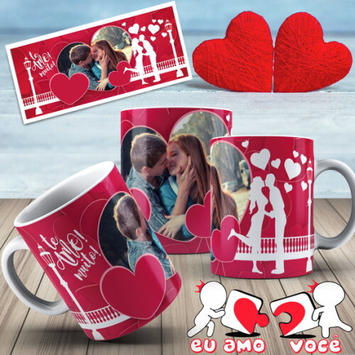 Caneca Personalizada para Namorados c\ sua foto+caixinha #4