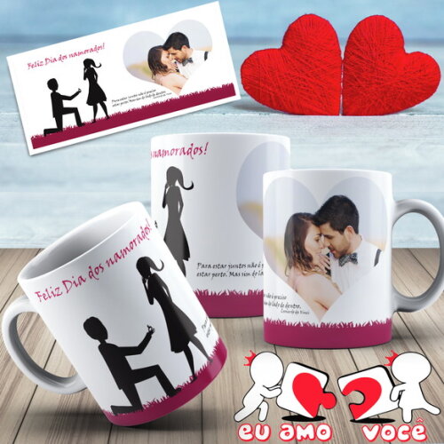 Caneca Personalizada para Namorados c\ sua foto+caixinha #5