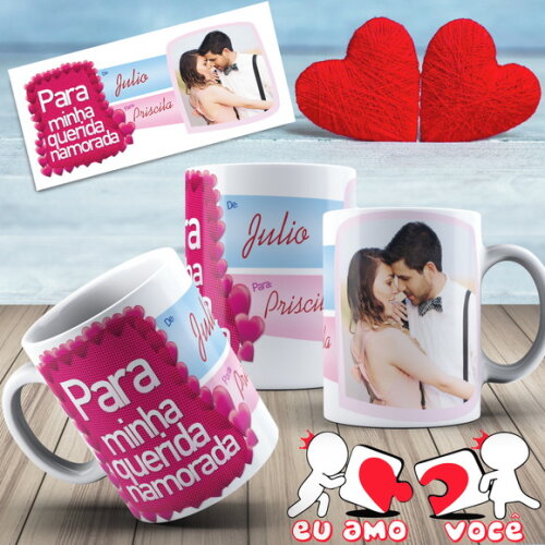 Caneca Personalizada para Namorados c\ sua foto+caixinha #6