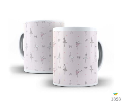 Caneca Personalizada Profissão Bailarina Arte #01
