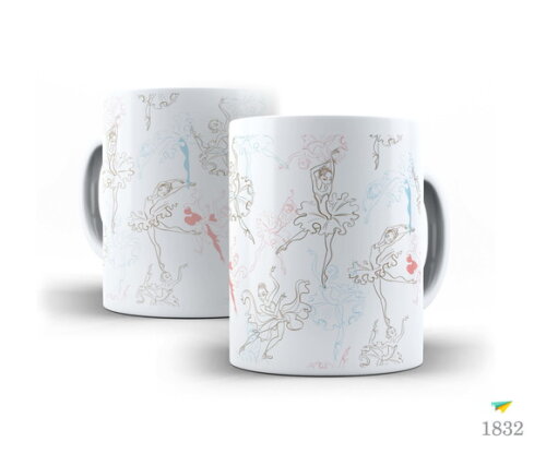 Caneca Personalizada Profissão Bailarina Arte #05