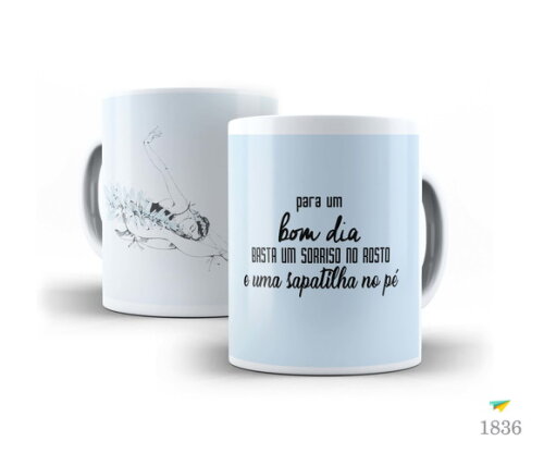 Caneca Personalizada Profissão Bailarina Arte #09